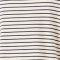 Petite Size Stripe 3/4 Sleeve Boatneck Top