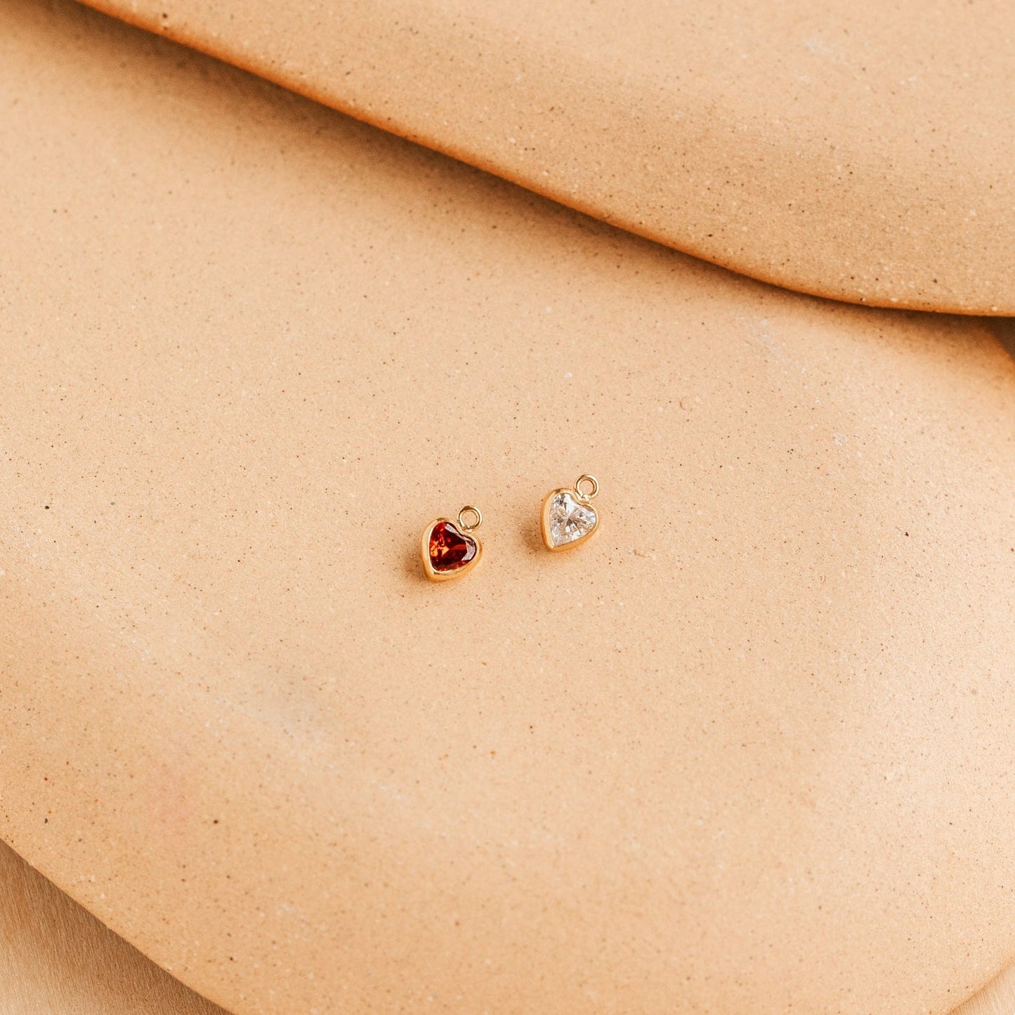 CZ Heart Charm