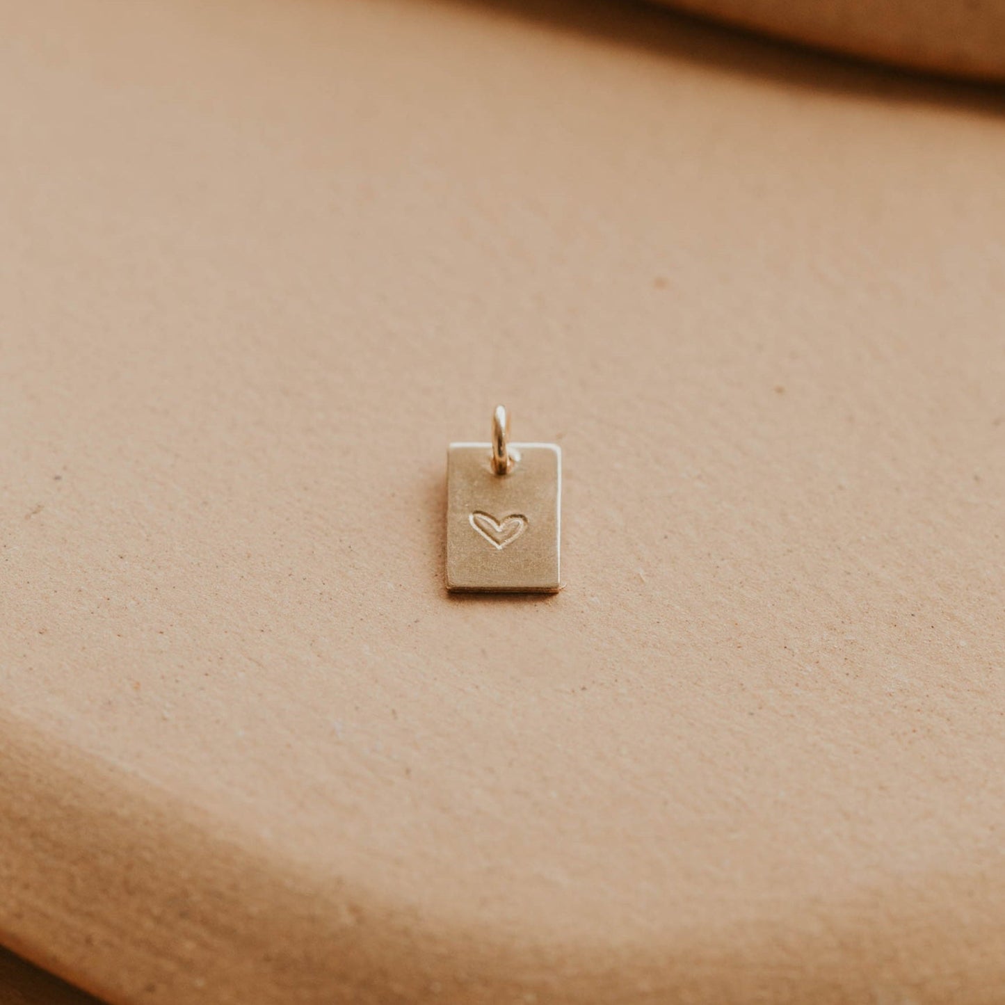 Heart Tag Charm
