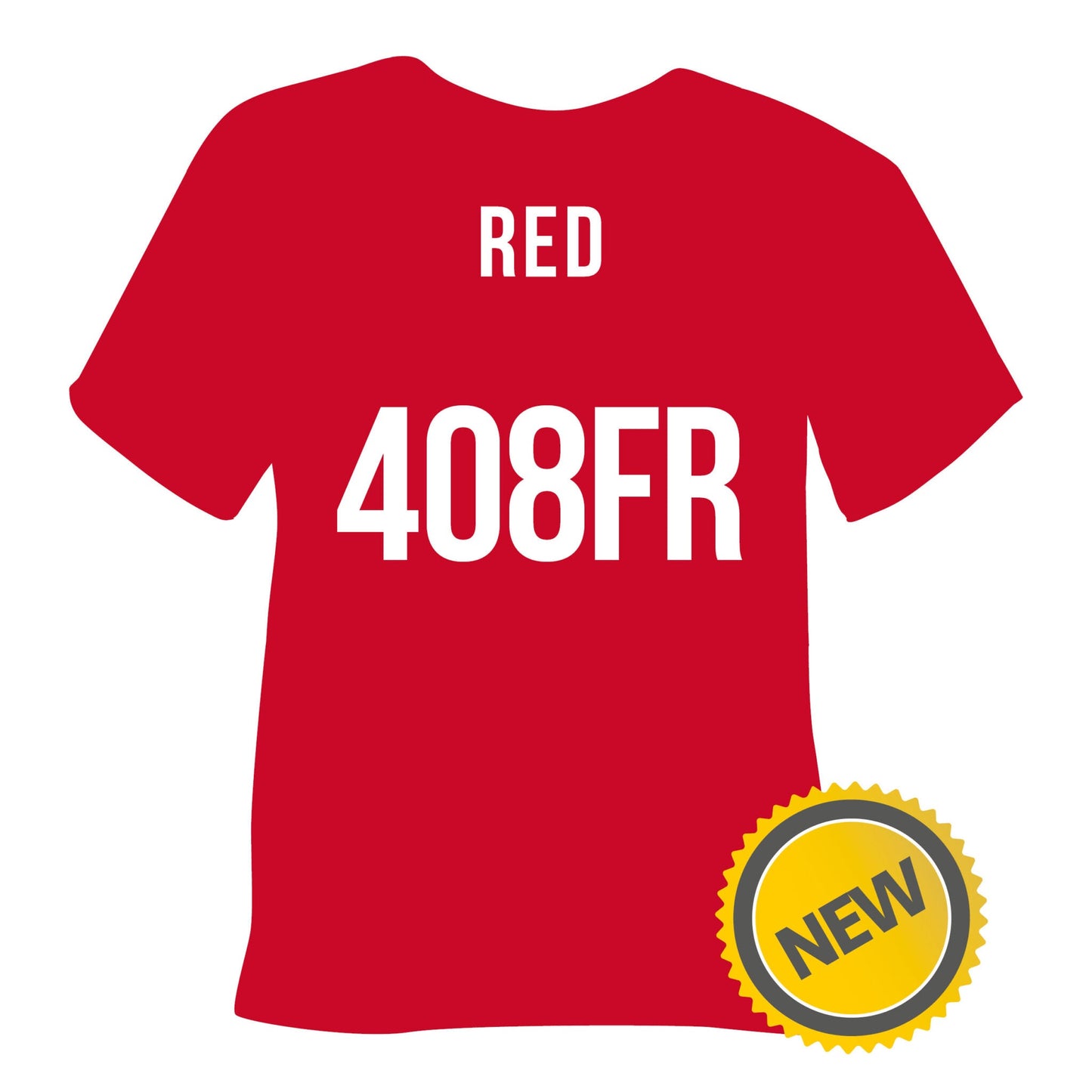 408FR Red POLI-FLEX® FLAME RETARDANT HTV