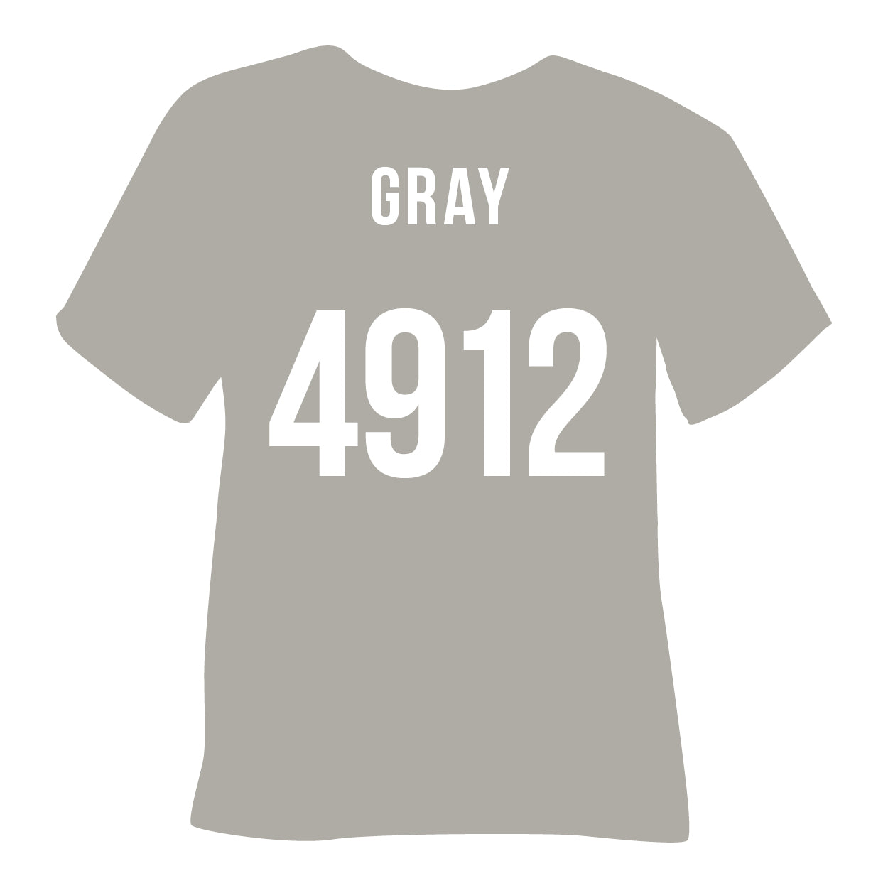 4912 Grey ThermoFlex Plus HTV (Poli-Flex Turbo)
