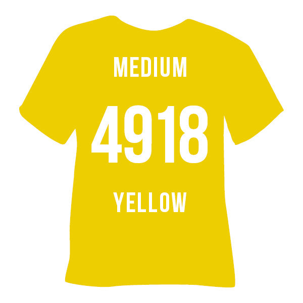 4918 Medium Yellow ThermoFlex Plus HTV (Poli-Flex Turbo)
