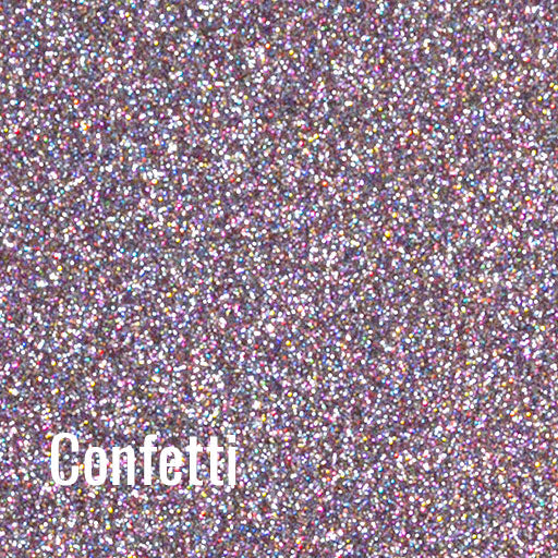 12" Confetti - Siser Glitter Heat Transfer Vinyl (HTV)