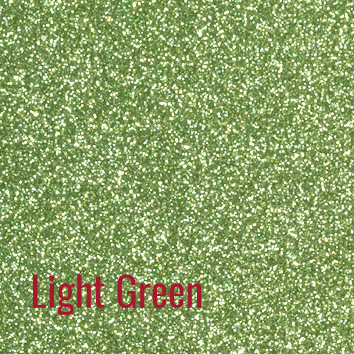 20" Light Green Siser Glitter Heat Transfer Vinyl (HTV)