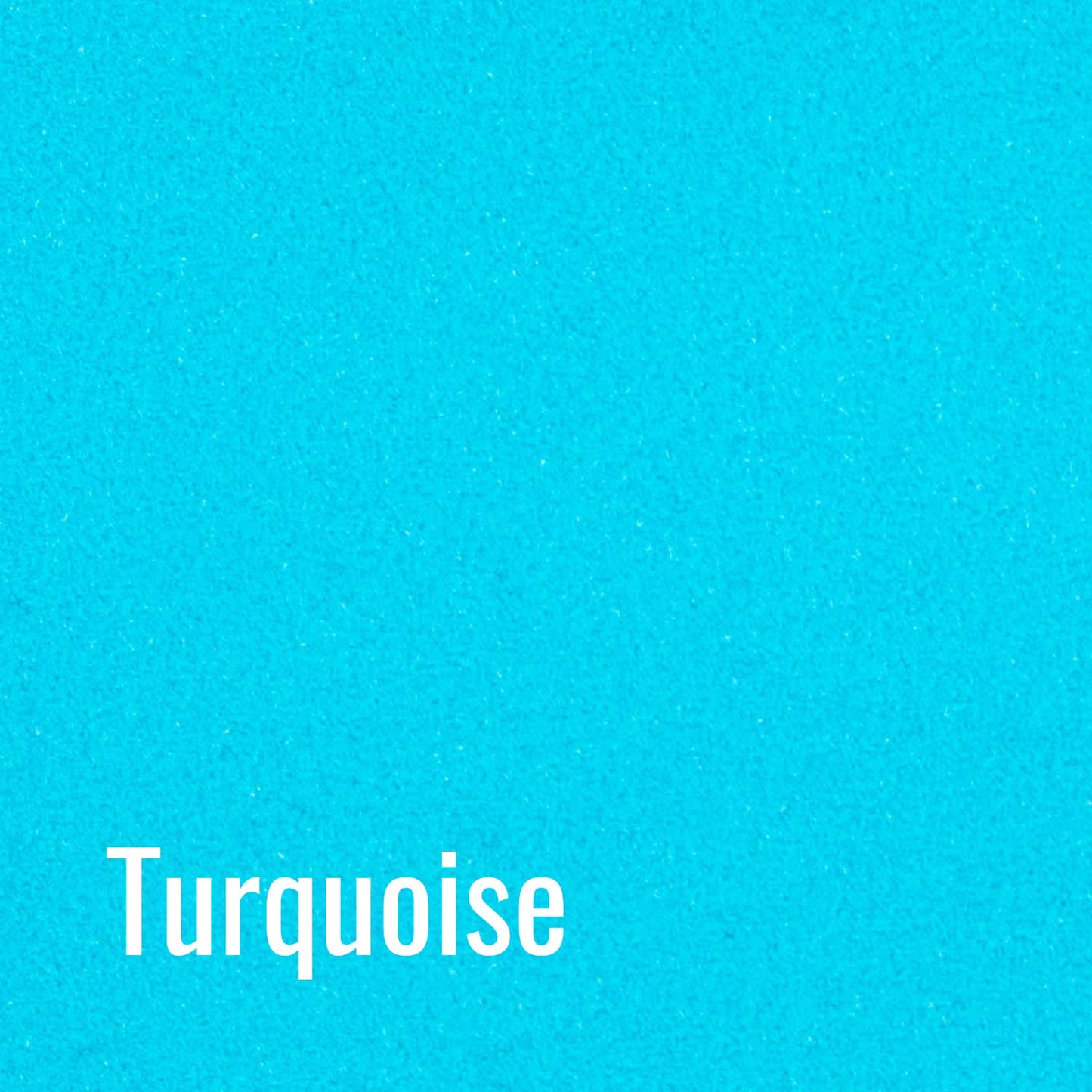 15" Turquoise - Siser StripFlock Pro Heat Transfer Vinyl (HTV)