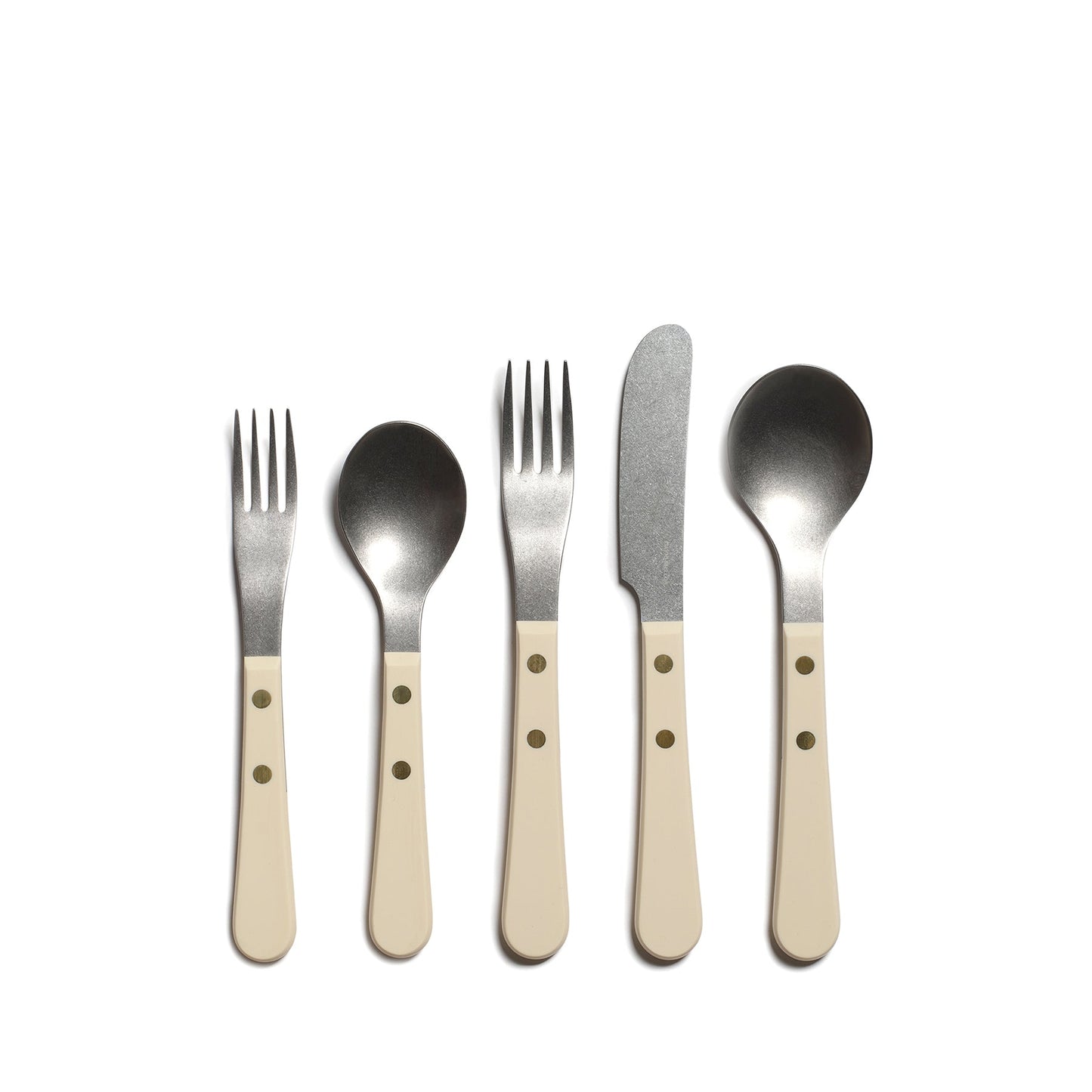 Provencal Flatware in Ivory (5 piece setting)