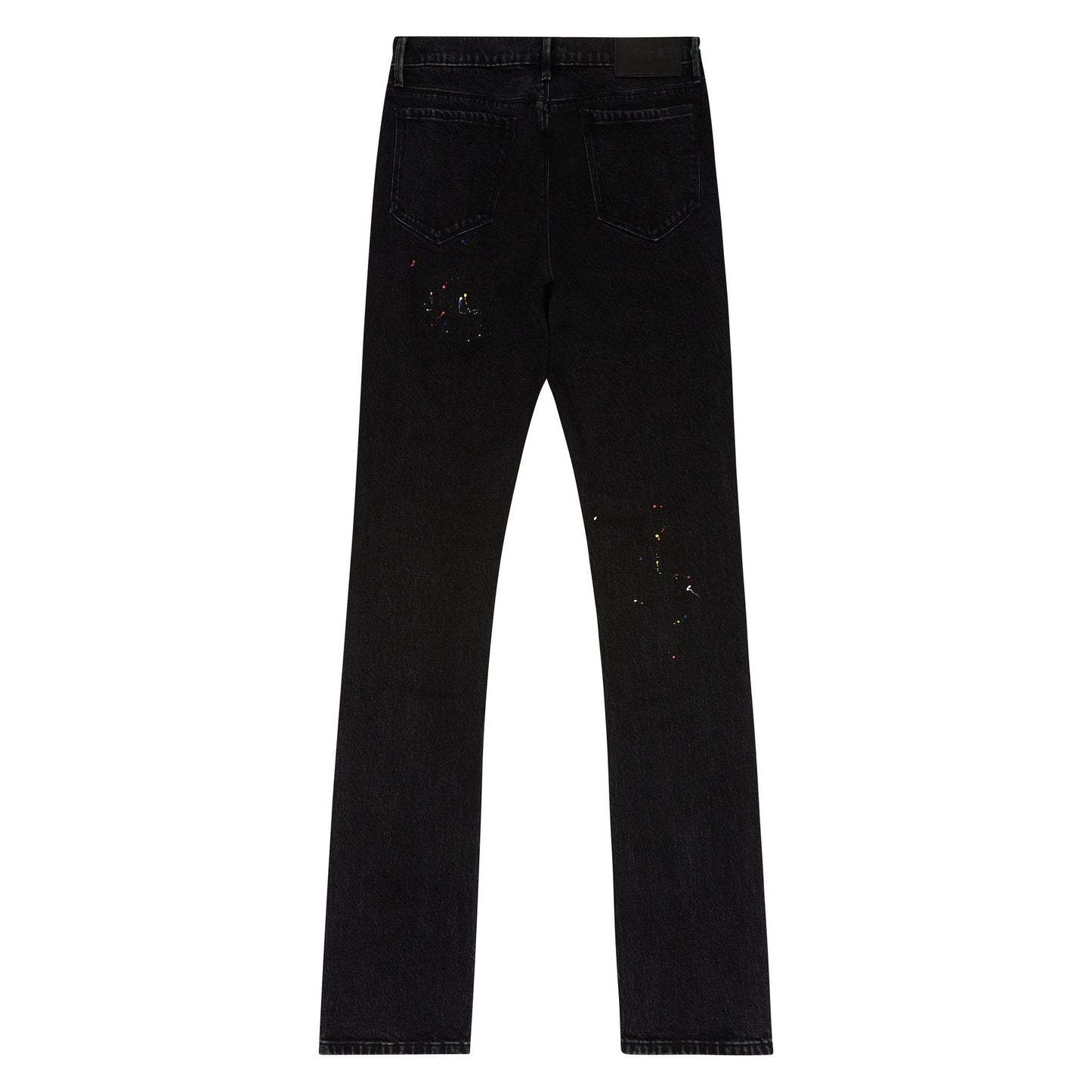 Olivier Black Paint Denim