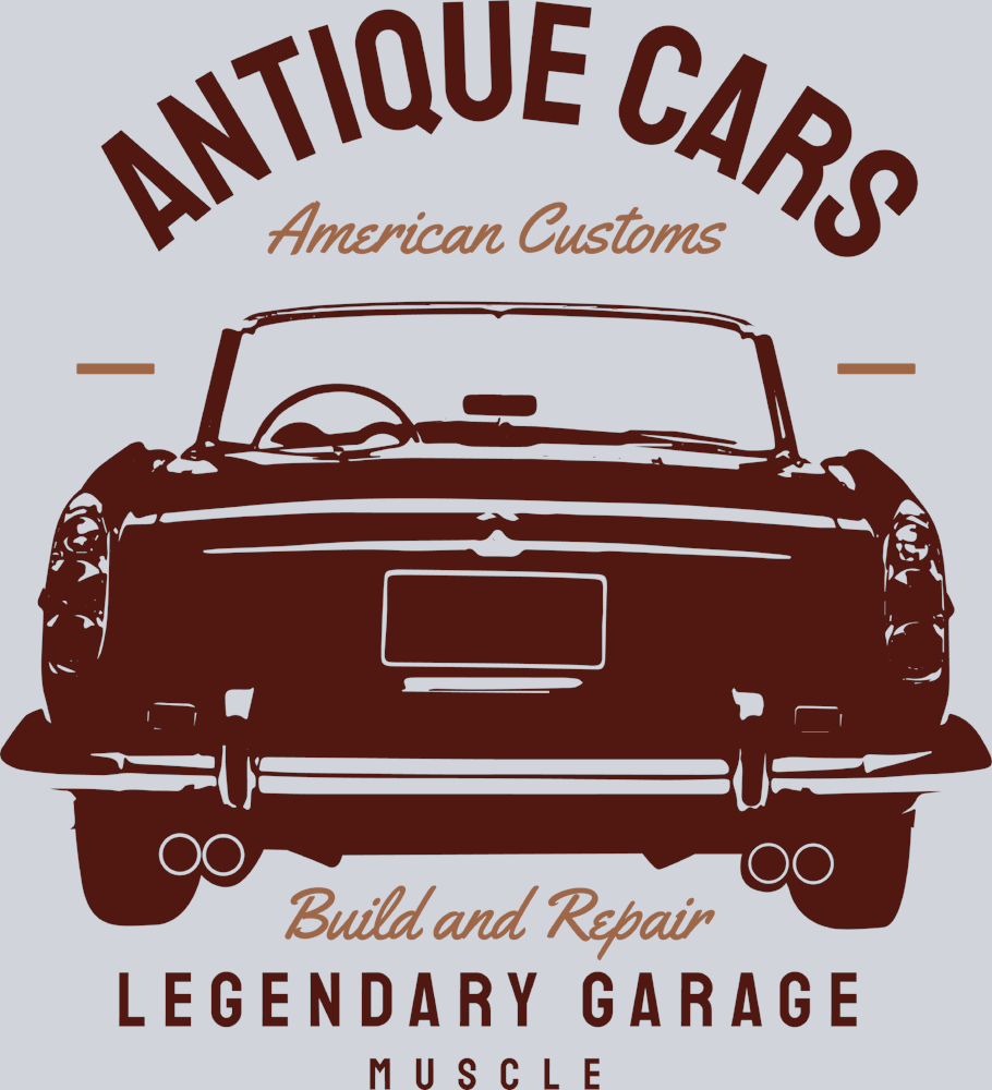 Antique Cars 1 - STK00276 (DTF Transfers)