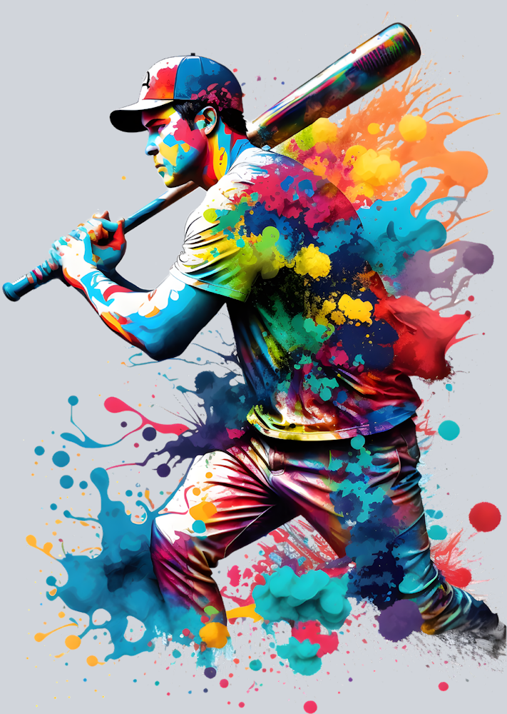 Baseball Player 7 - STK00428 (DTF Transfers)