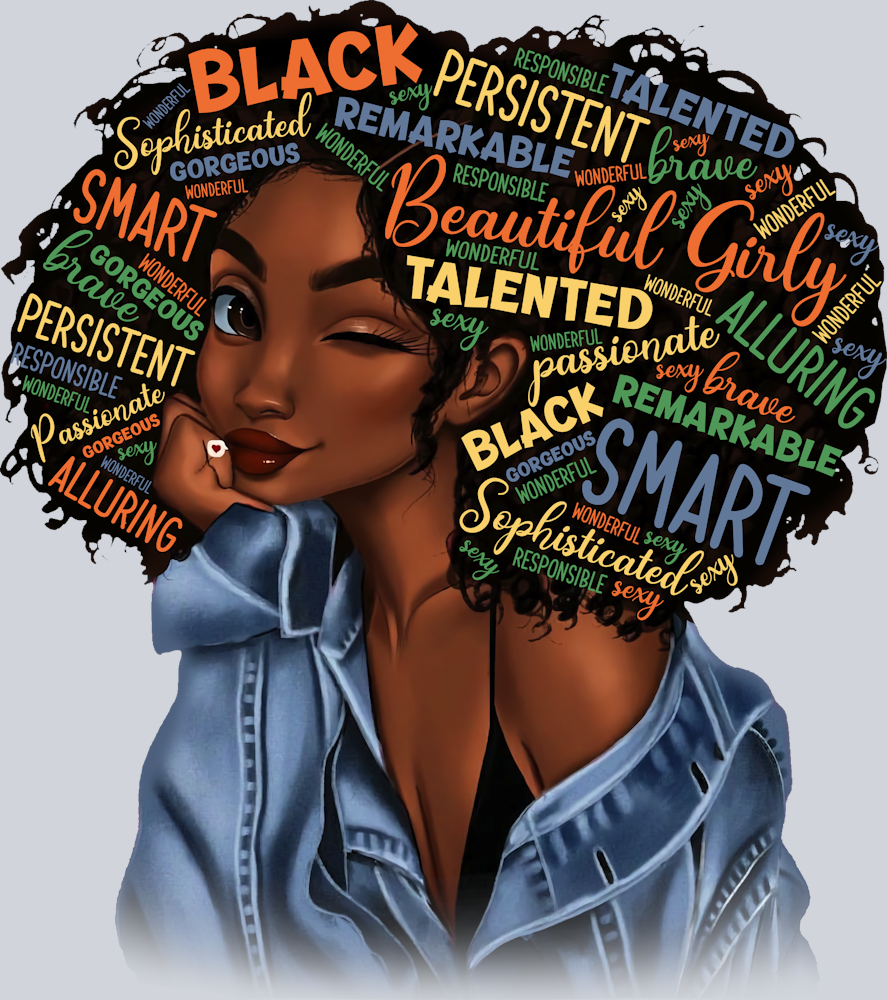 Black Sophisticated Gorgeous Queen - STK00935 (DTF Transfers)