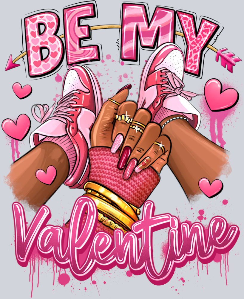 Be My Valentine A3 - STK00496 (DTF Transfers)