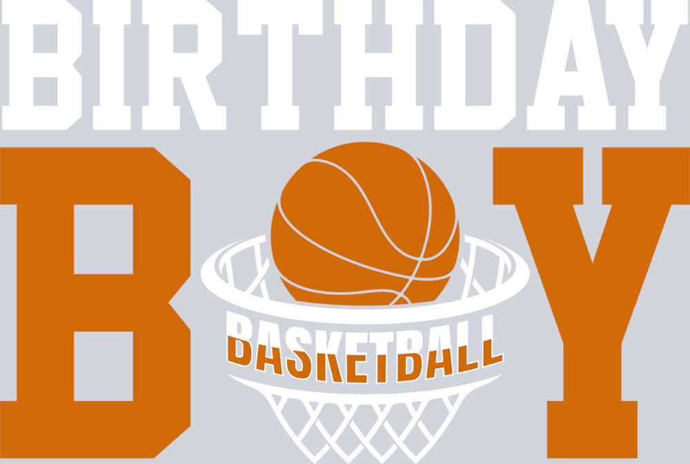 Birthday Boy Basketball - STK00561 (DTF Transfers)