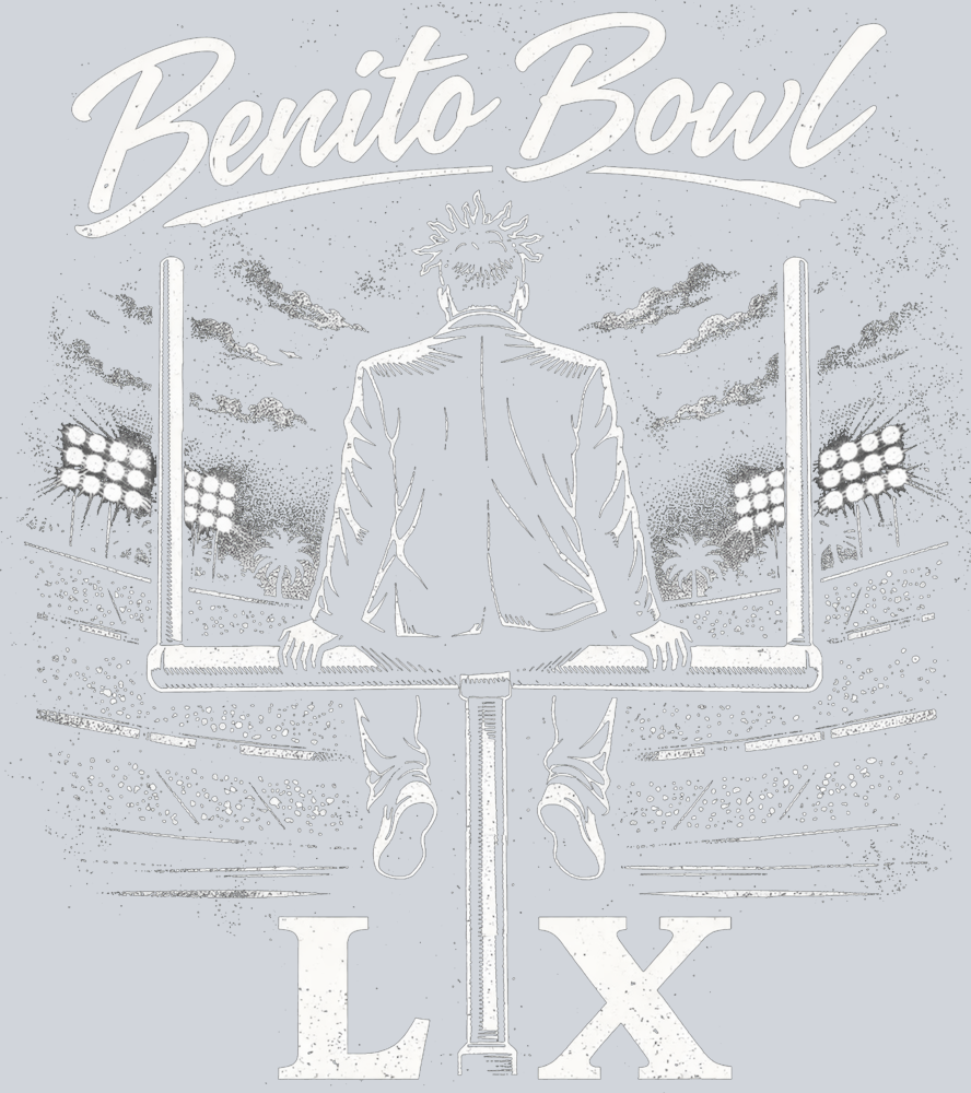 Benito Bowl LX White - STK07576 (DTF Transfers)
