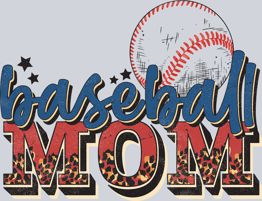 Baseball Mom - STK00415 (DTF Transfers)