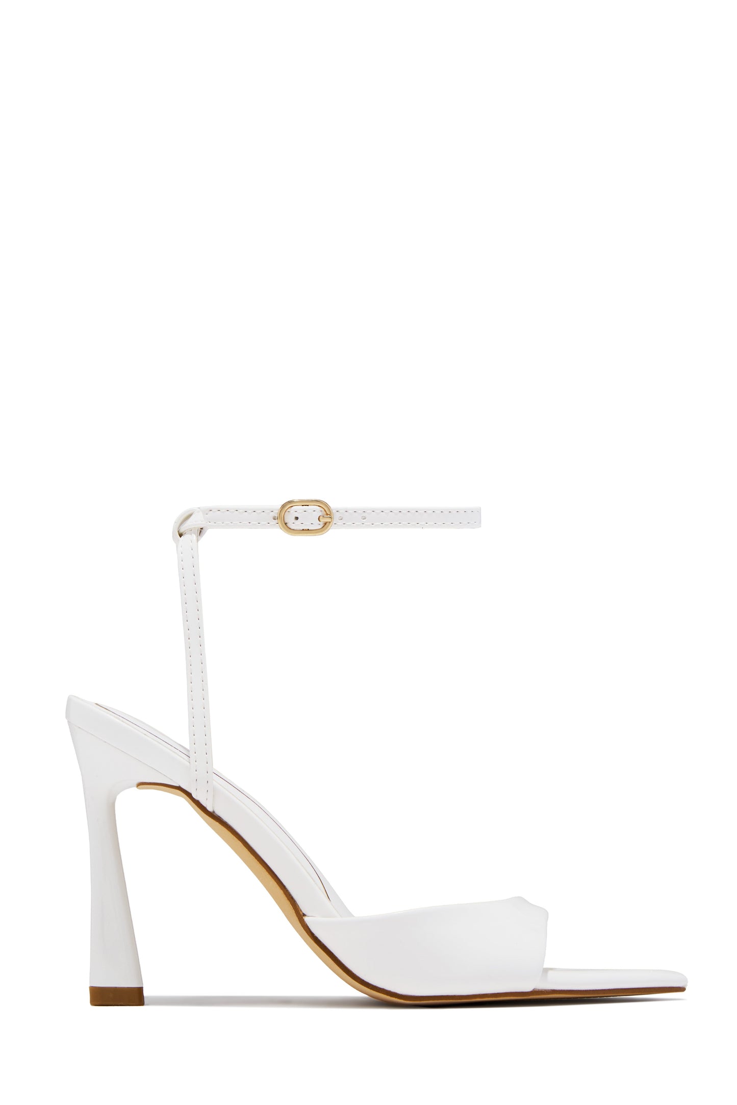 Azani Mary Jane Strap Heels - White