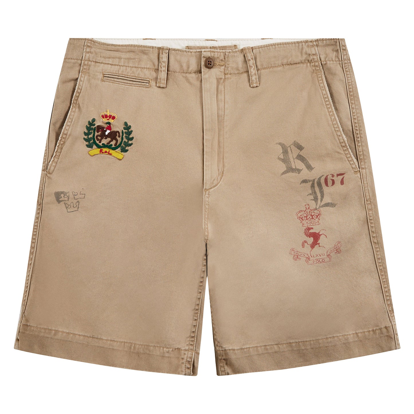 Bedford Chino Short | Khaki Hill/Prints
