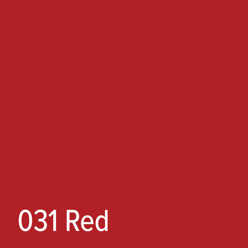 031 Red Oracal 651 Permanent Vinyl (24" Roll)