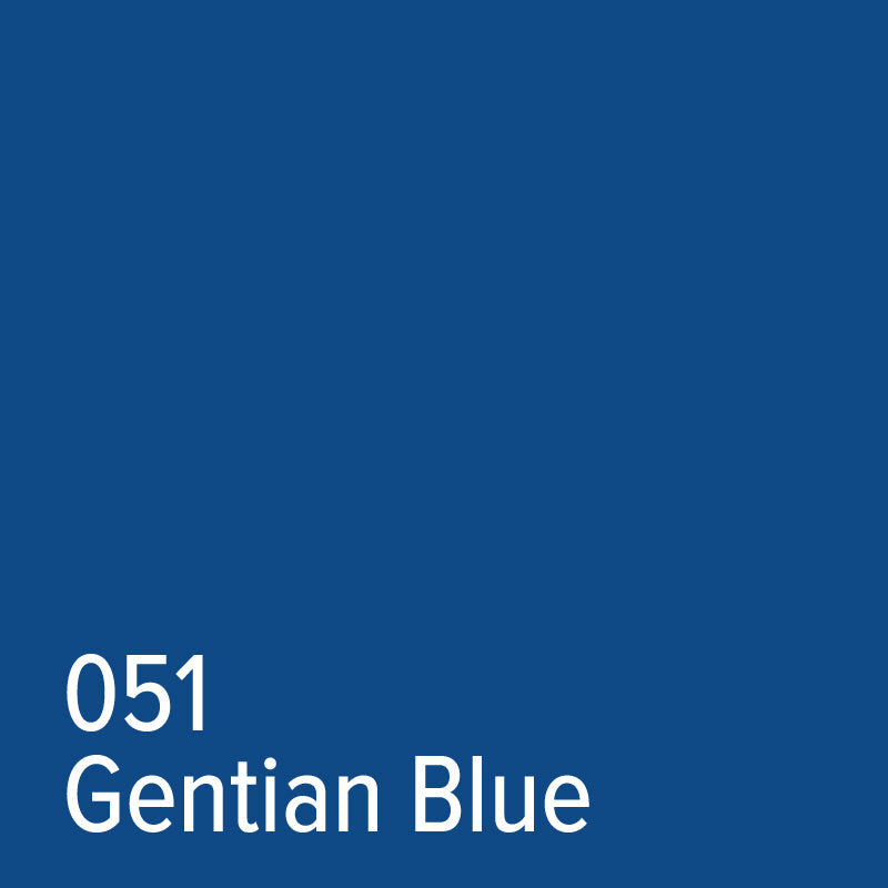 051 Gentian Blue - Adhesive Vinyl | Oracal 651