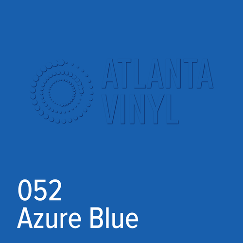 052 Azure Blue Oracal 651 Permanent Vinyl (24" Roll)
