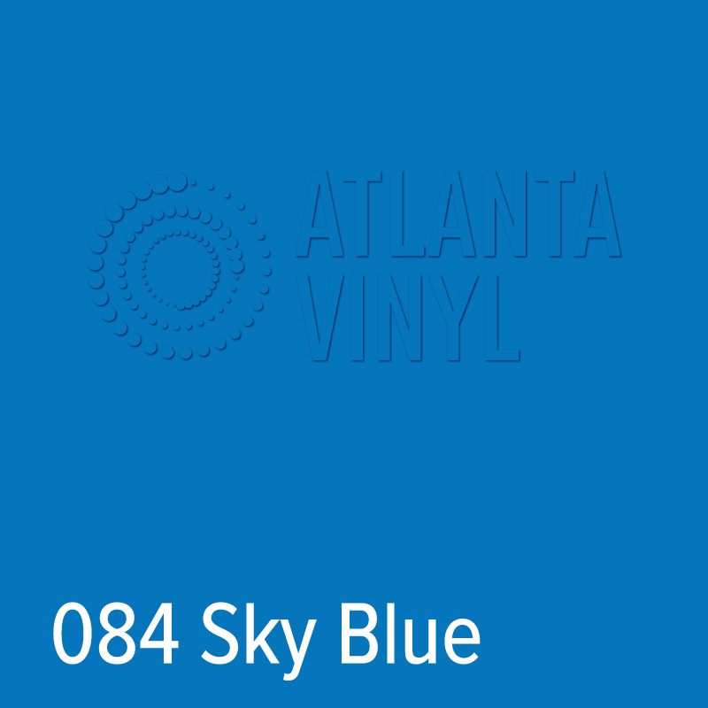 084 Sky Blue  Oracal 651 Permanent Vinyl (24" Roll)