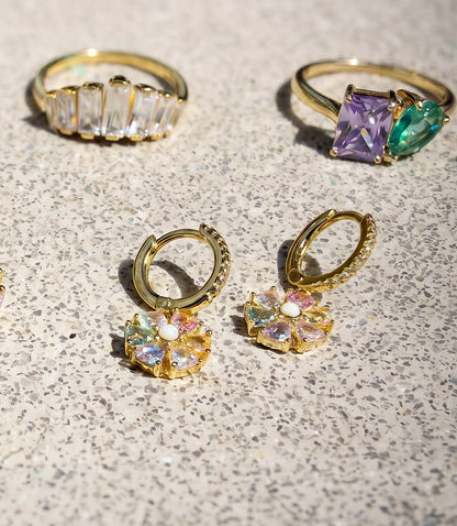Perfect Pair Gemstone Ring