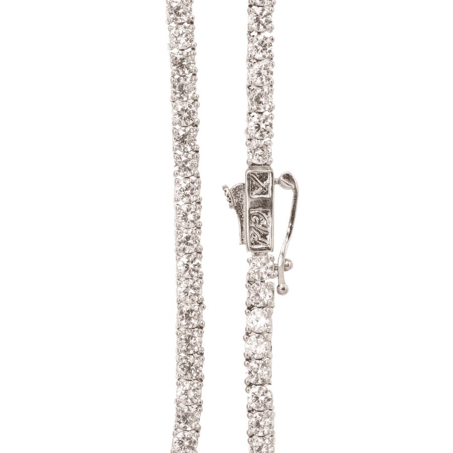 18" 3mm Tennis Necklace