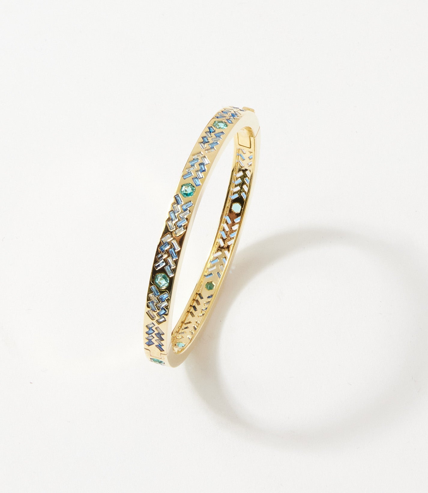 Crystal Inlay Bracelet