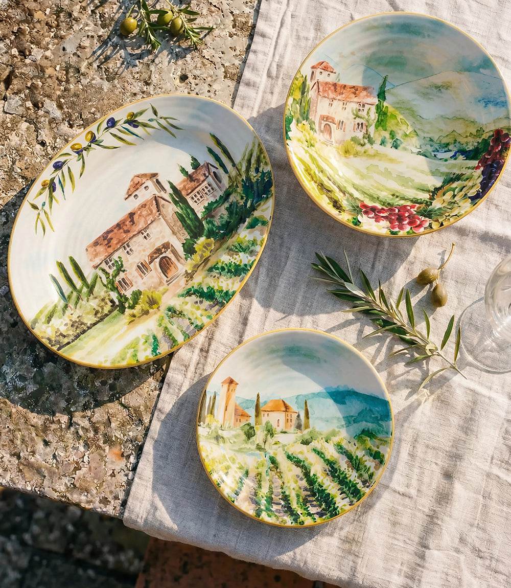 Tuscany Ceramic Large Serving Bowl