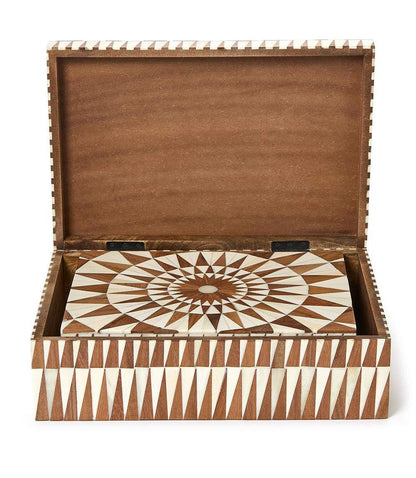 Small Mosaic Bone Decorative Box