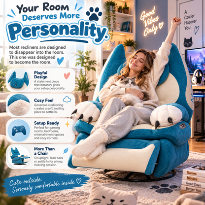 🎧Fat Cat Power Recliner🎮