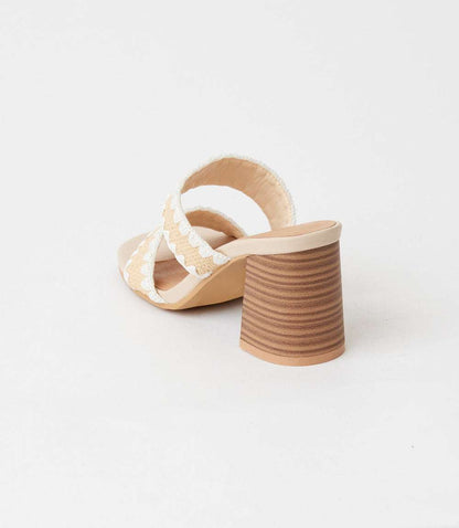 Seychelles Hattie Raffia Heel Sandals