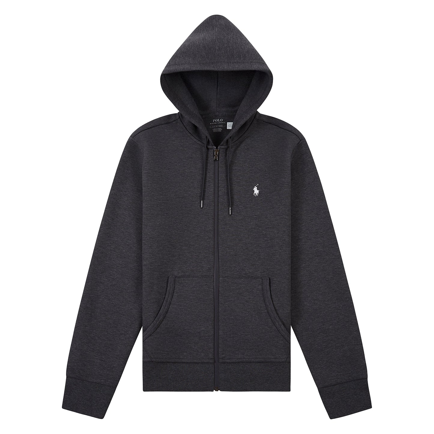 Double-Knit Zip Up Hoodie | Barclay Heather