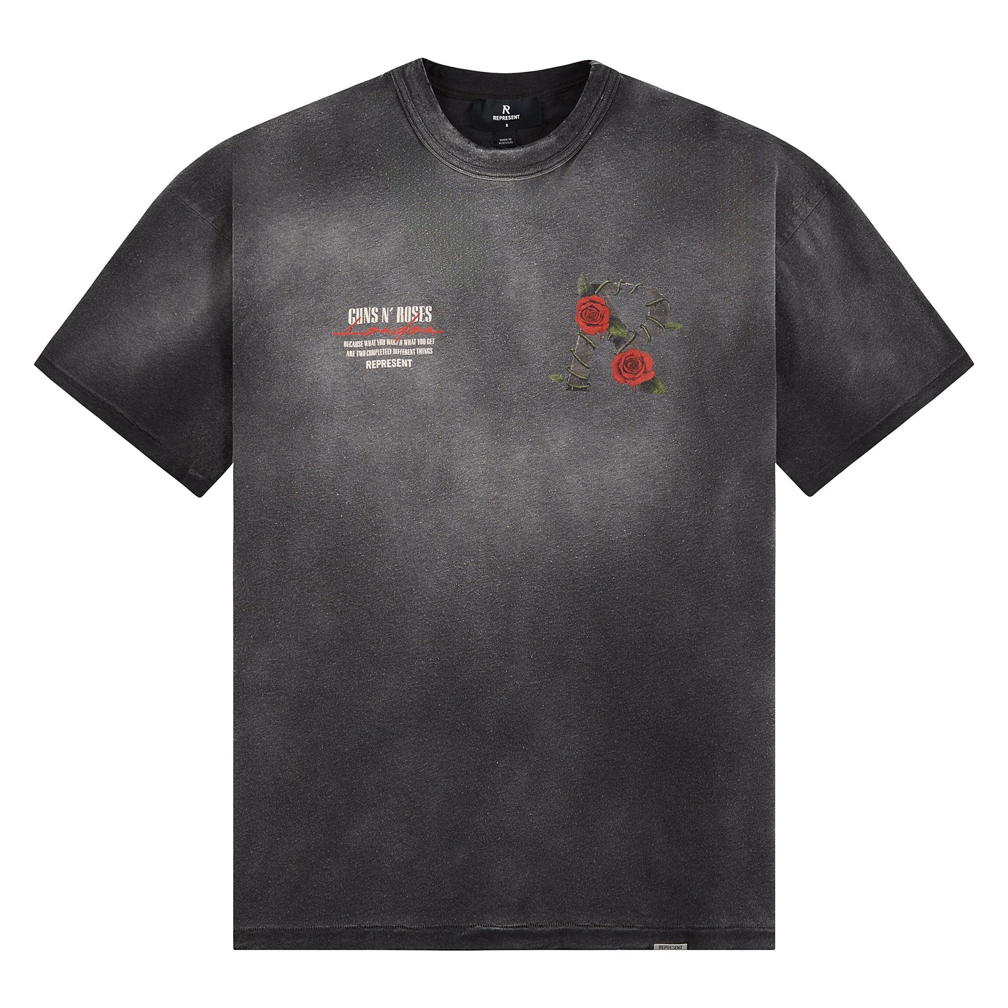 Guns N' Roses Tour Tee | Stained Black