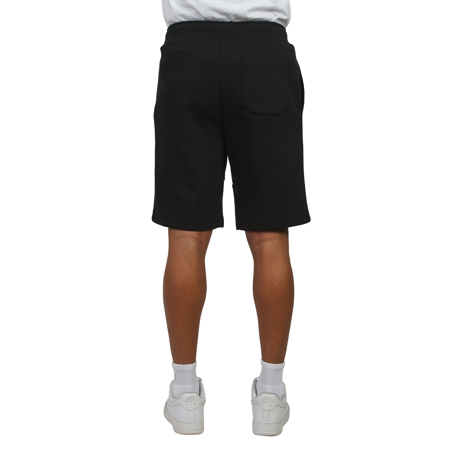 Double-Knit Embroidered Short | Black