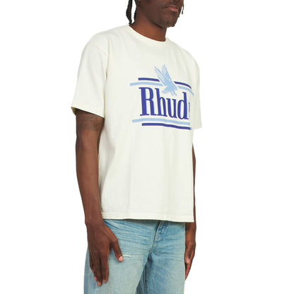 Rossa Tee | Vintage White/Blue