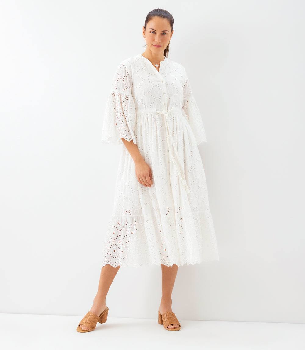 Tiered Midi Dress