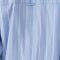 Petite Size Stripe Lantern Sleeve Button-Up Shirt