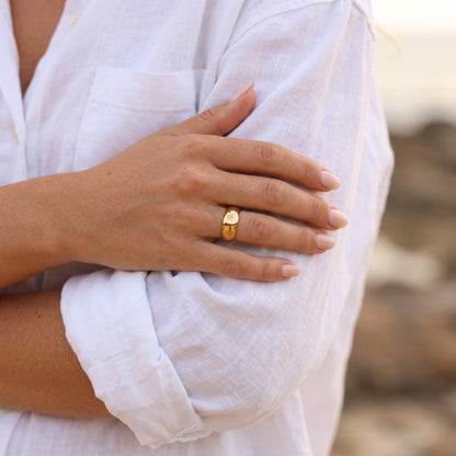 Edith Gold Ring