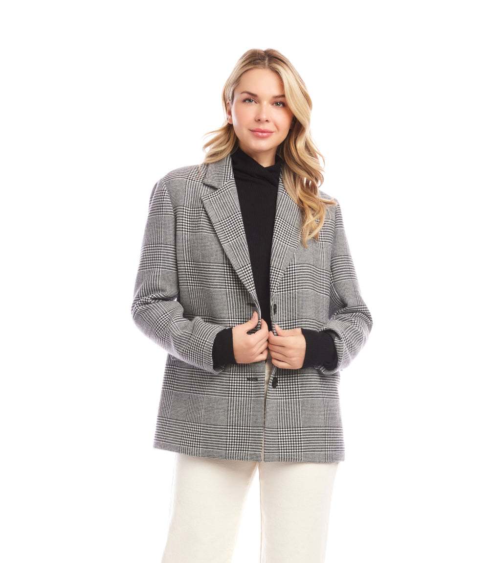 Houndstooth Blazer