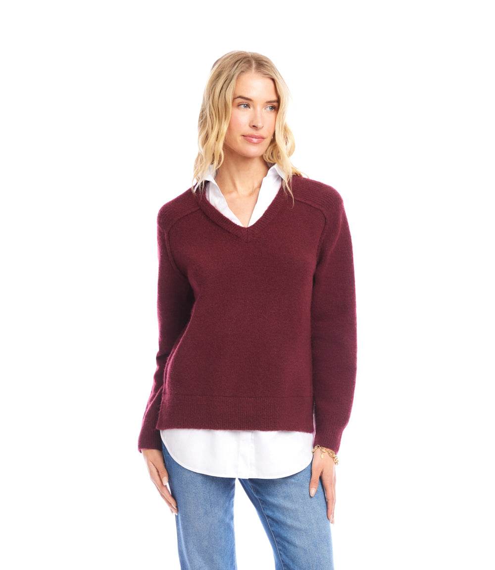 Layered Sweater