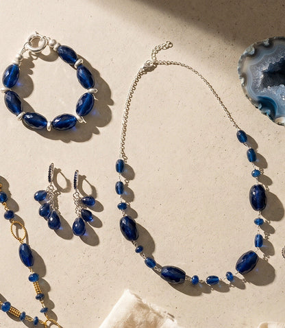 Sapphire Stone Necklace