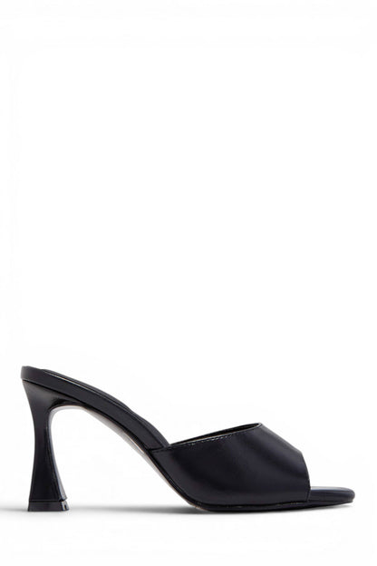 Adriana Single Sole Mule - Black