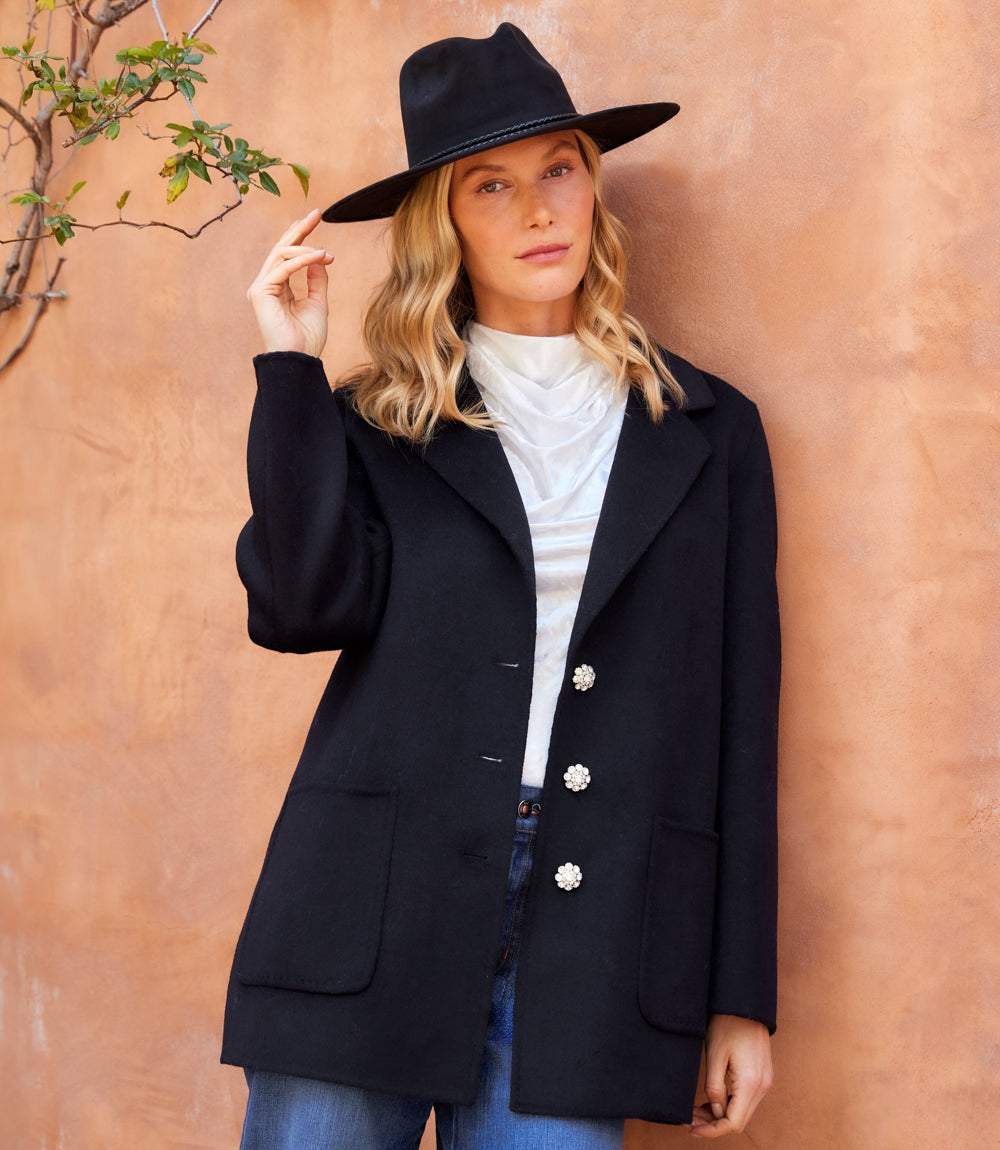 Oversized Brushed Blazer