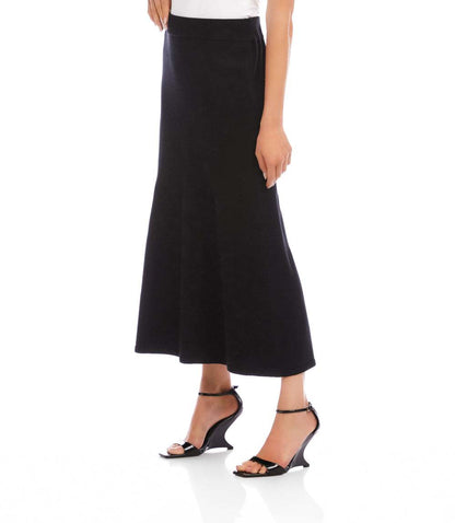 Sweater Knit Midi Skirt