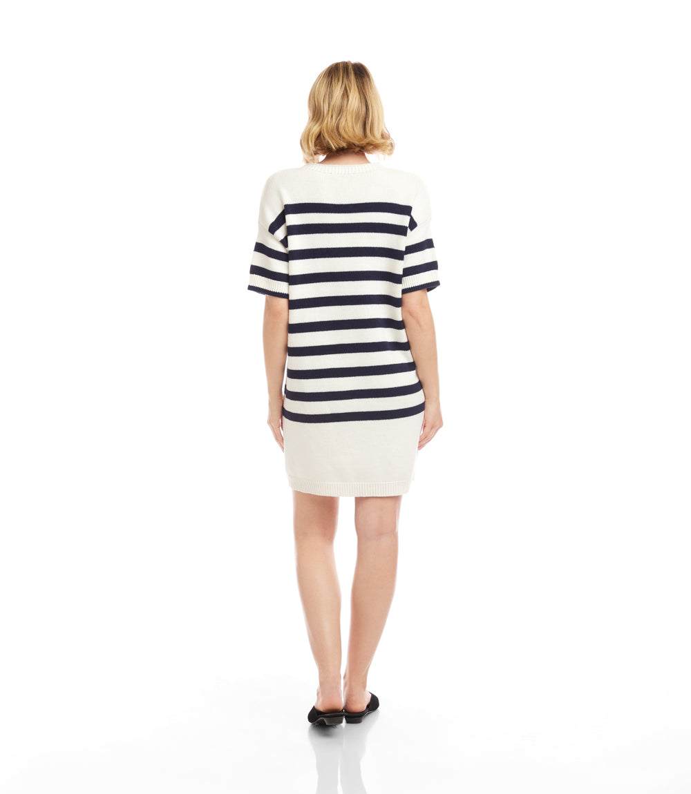 Stripe Sweater Dress