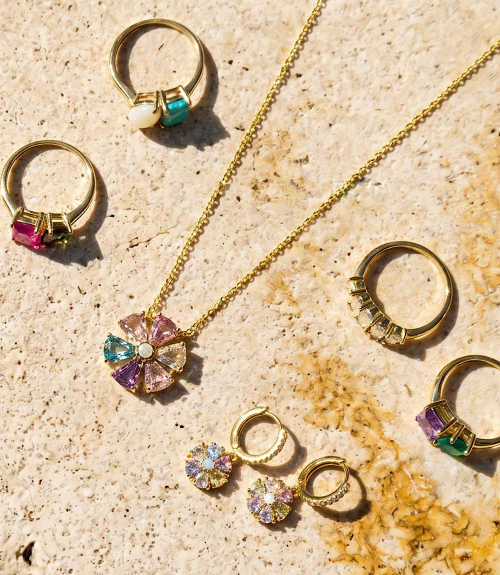 Perfect Pair Gemstone Ring
