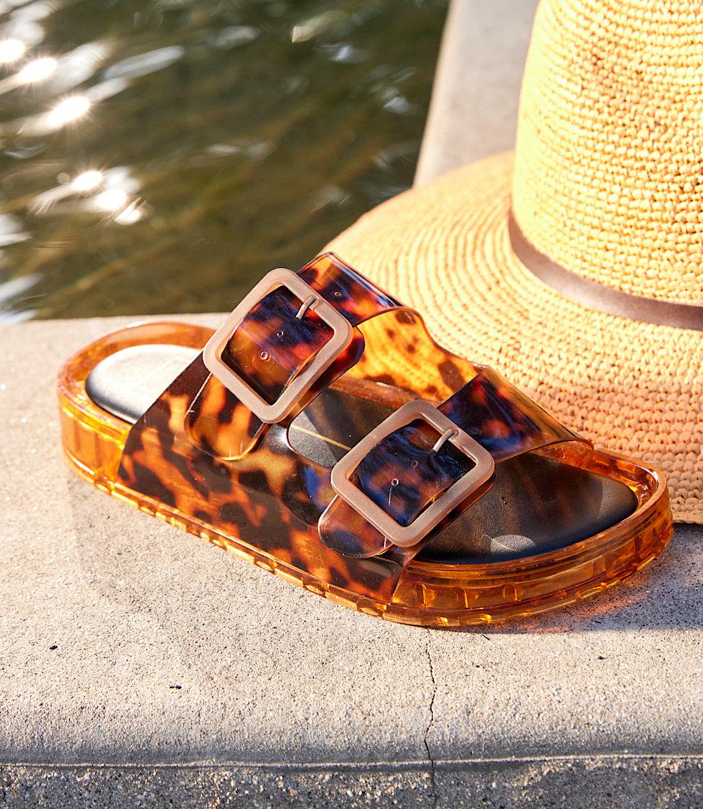 Dolce Vita Julio Buckle Slide Sandals