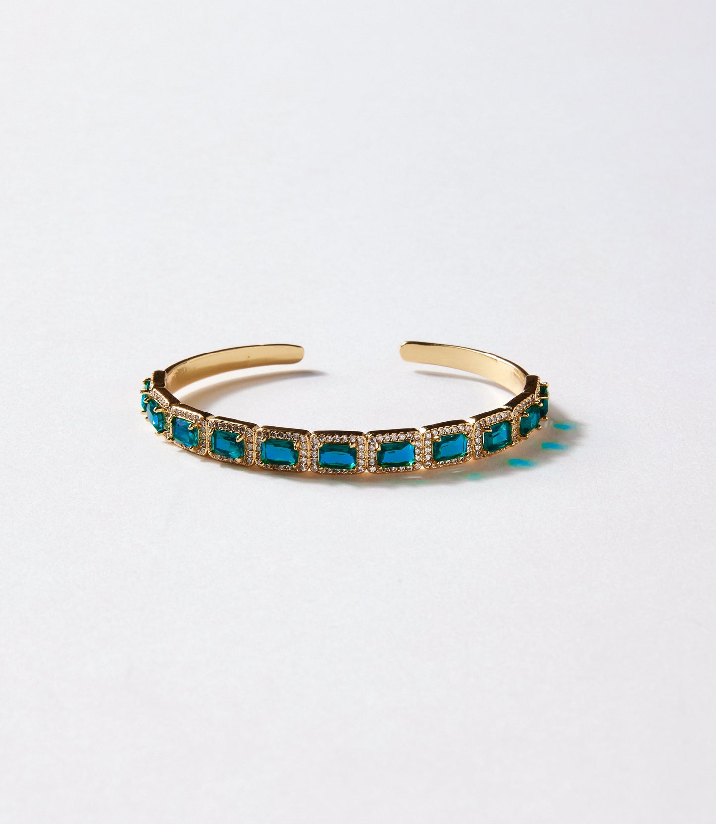 Gemstone Cuff Bracelet