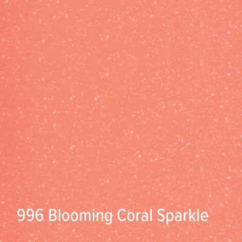 996 Blooming Coral Sparkling Glitter Adhesive Vinyl | Oracal 851