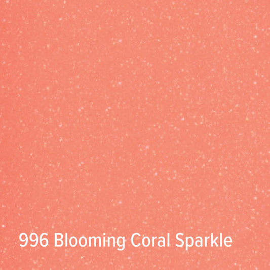 996 Blooming Coral Sparkling Glitter Adhesive Vinyl | Oracal 851